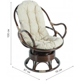 Кресло из ротанга 05/01