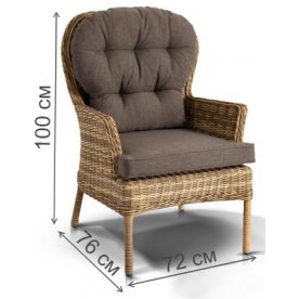 Кресло из ротанга Чейз