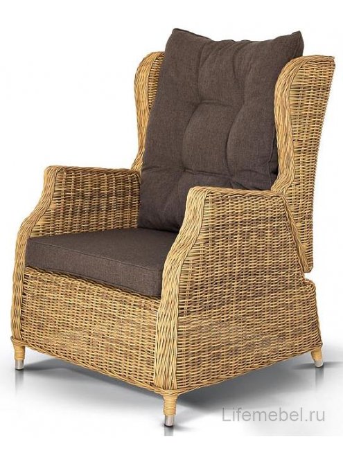 Кресло из ротанга Энигма соломенное