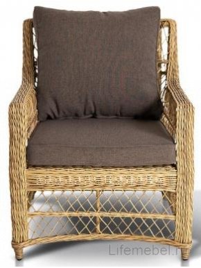 Кресло из ротанга Гранд Тали соломенное