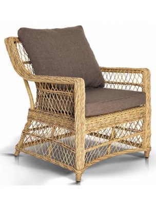 Кресло из ротанга Гранд Тали соломенное