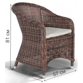 Кресло из ротанга Judith