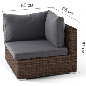 Кресло из ротанга Кайлаш