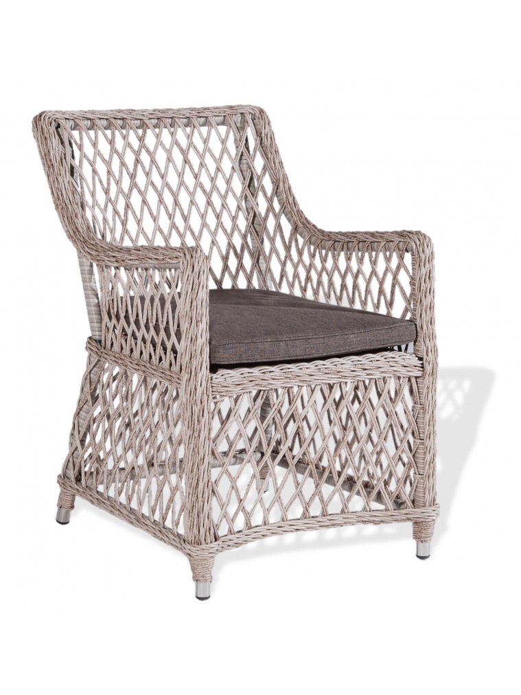 Кресло из ротанга Латте бежевый