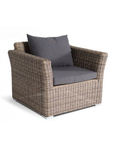 Кресло из ротанга Пакора соломенное