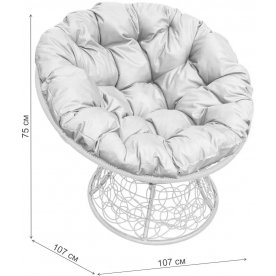 Кресло из ротанга Папасан