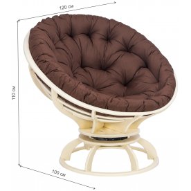 Кресло из ротанга Папасан