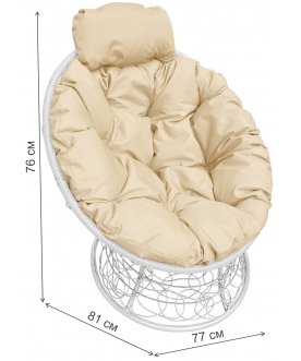 Кресло из ротанга Папасан мини