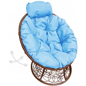 Кресло из ротанга Папасан мини