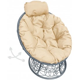 Кресло из ротанга Папасан мини