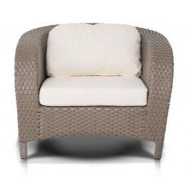 Кресло Самбар с белыми подушками