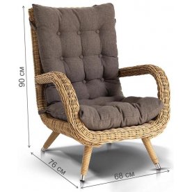 Кресло из ротанга Штефа