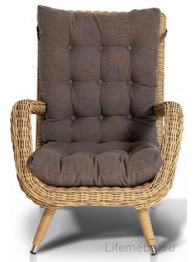 Кресло из ротанга Штефа соломенное