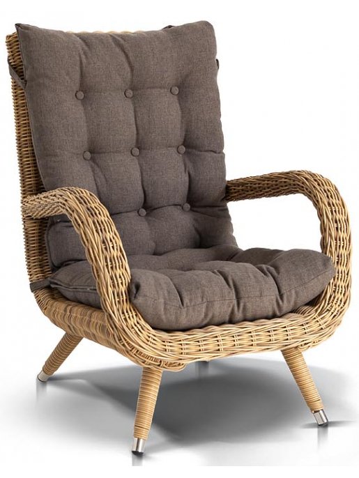 Кресло из ротанга Штефа соломенное