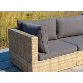 Кресло из ротанга Юми