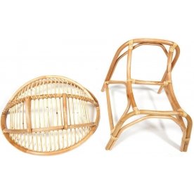 Кресло Papasan cleo eco natural