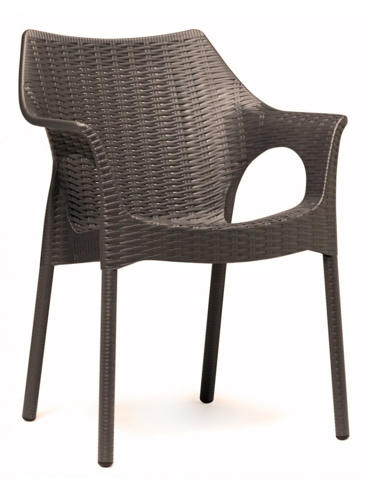 Пластиковое кресло Olimpia Trend бронза