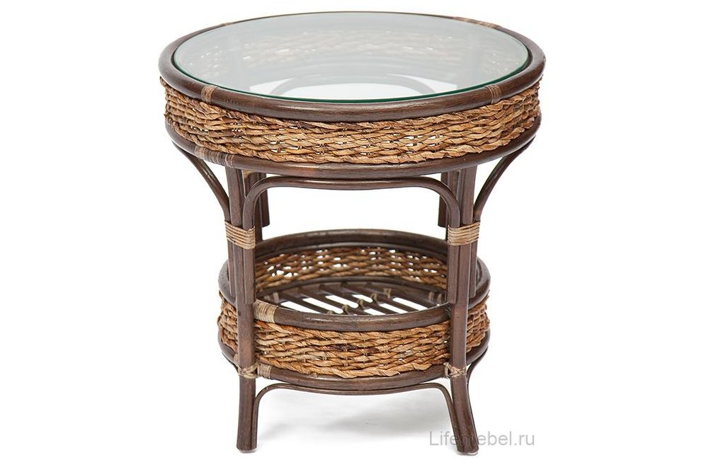 Обеденная группа Mandalino из натурального ротанга грецкий орех