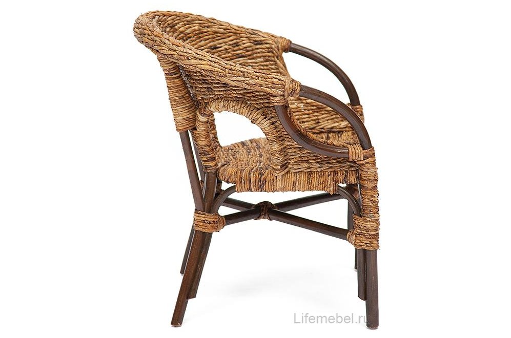 Обеденная группа Mandalino из натурального ротанга грецкий орех