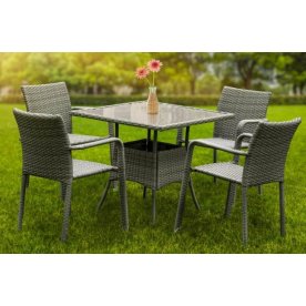 Обеденный комплект из ротанга AFM-4030G