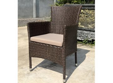 Обеденный комплект из ротанга AM-196B/T196 для сада