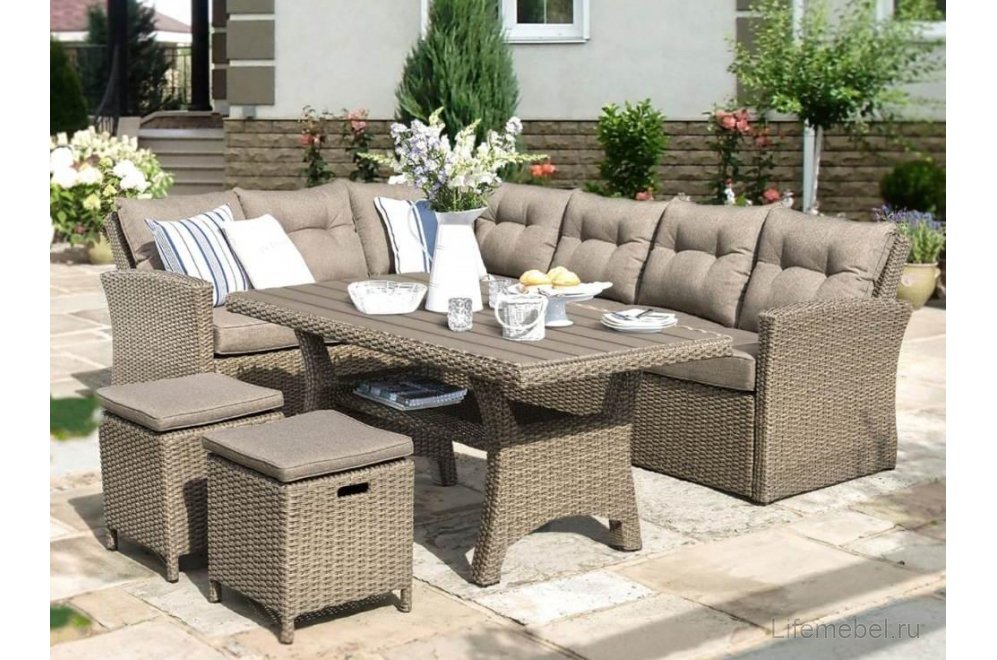 Обеденный комплект AFM-307B beige