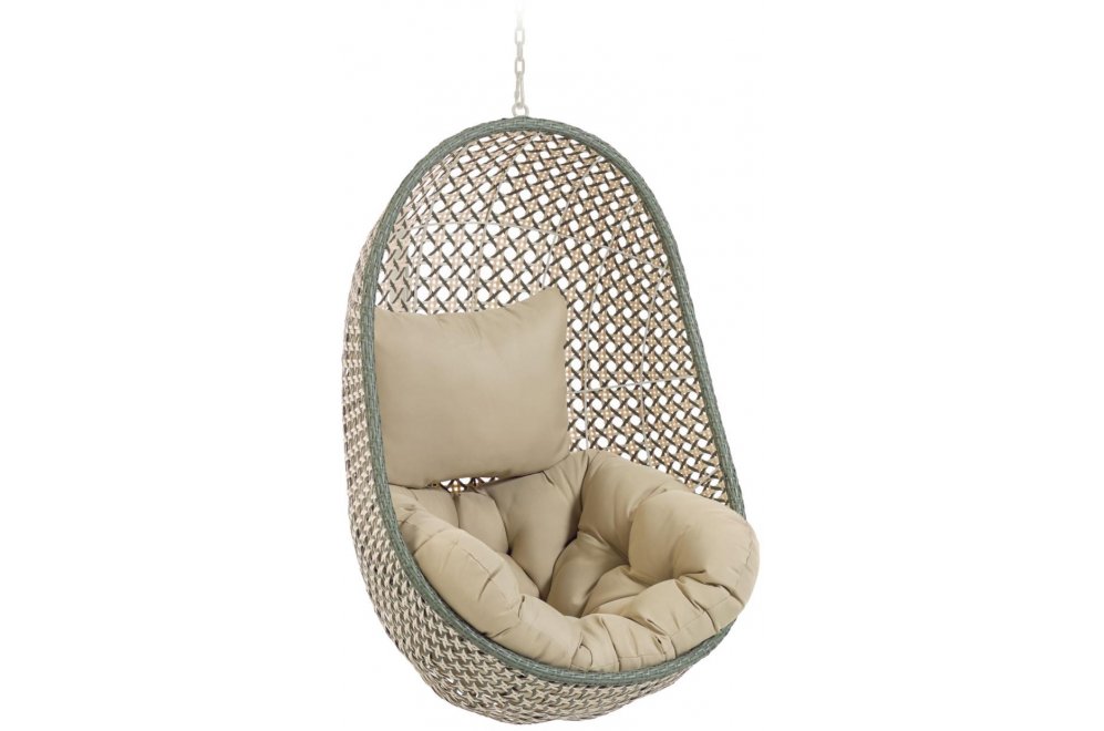 Подвесное кресло Cira зеленое / разноцветное