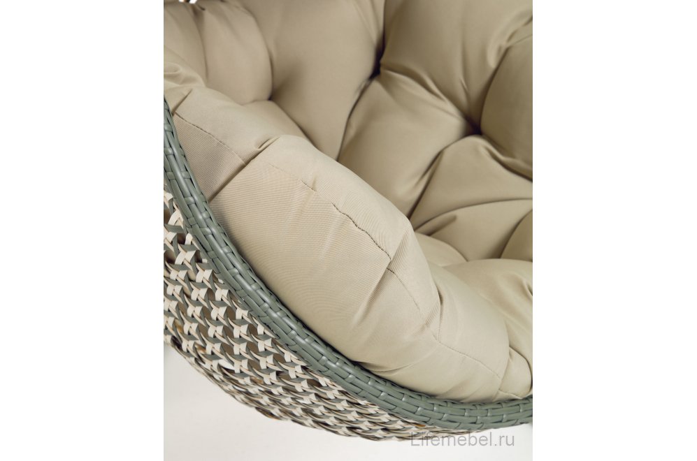 Подвесное кресло Cira зеленое / разноцветное