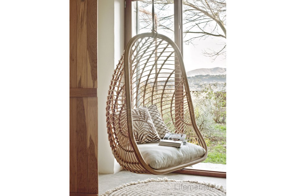 Подвесное кресло Ekaterina белое