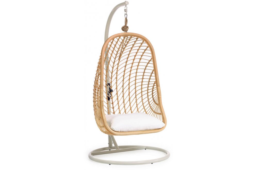 Подвесное кресло Ekaterina светло-серое