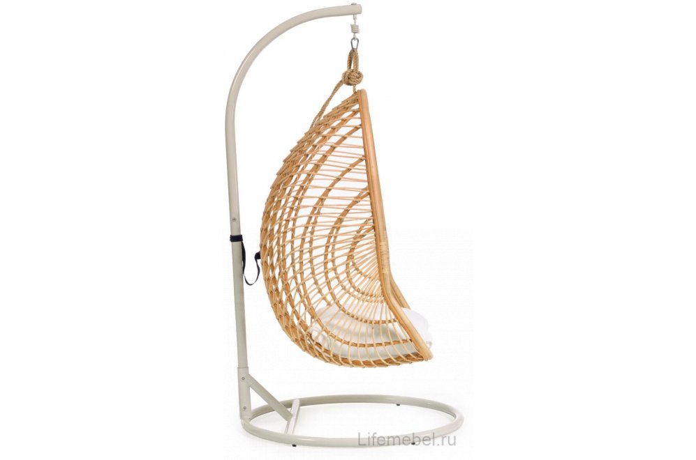 Подвесное кресло Ekaterina светло-серое