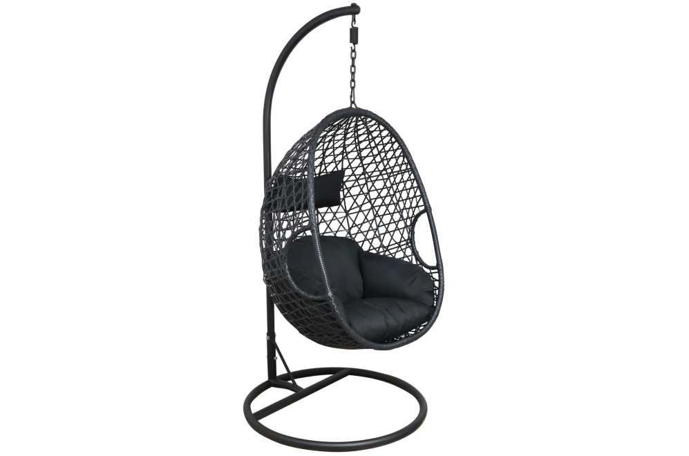 Подвесное кресло Paros черный