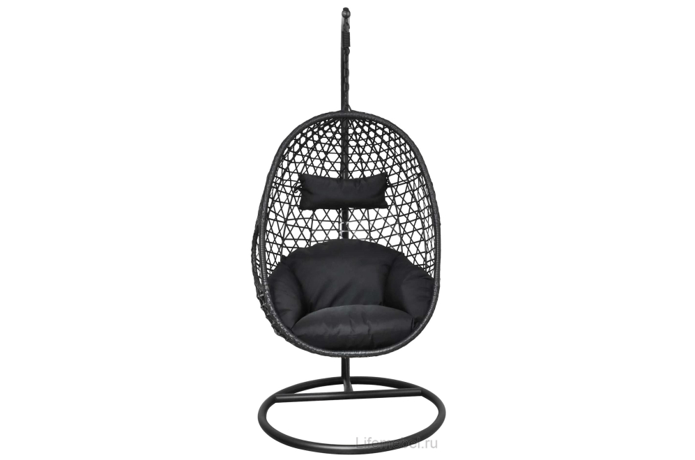 Подвесное кресло Paros черный