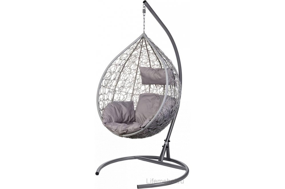 Подвесное кресло Tropica gray