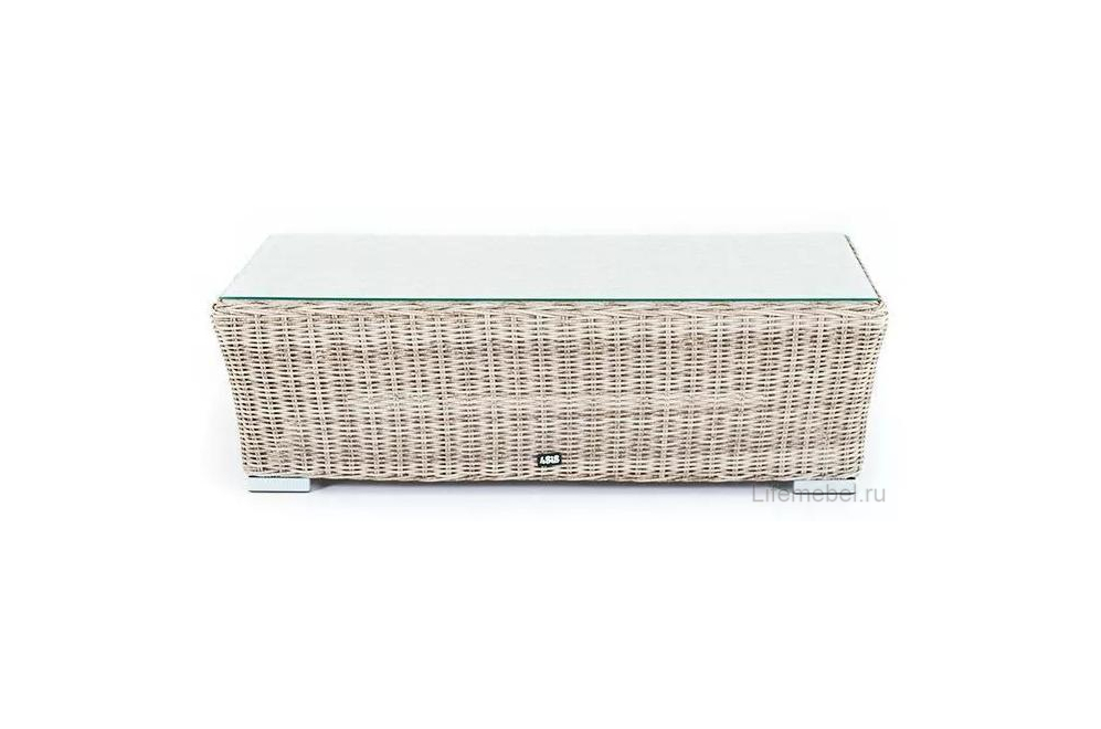 Стол из ротанга Капучино бежевый