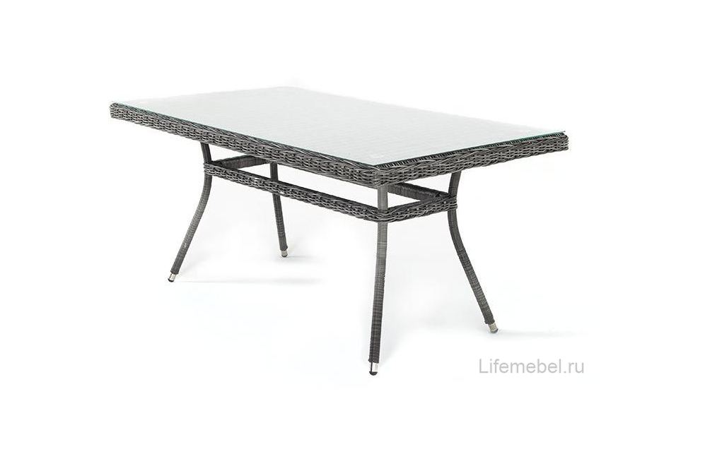 Стол из ротанга Латте графит