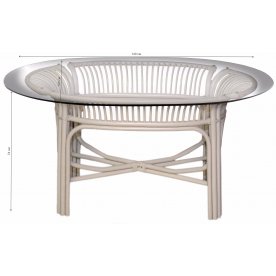 Стол обеденный Dayning белый