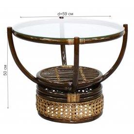 Столик журнальный Rainbow браун