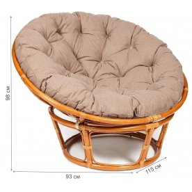 Кресло из ротанга Papasan 23/01 W