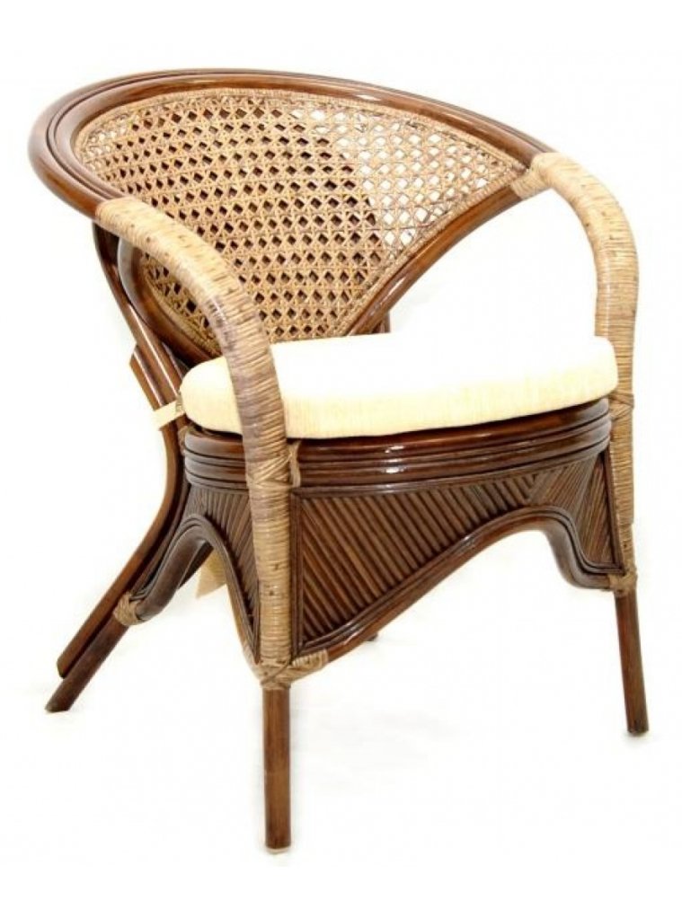 Кресло Rainbow браун