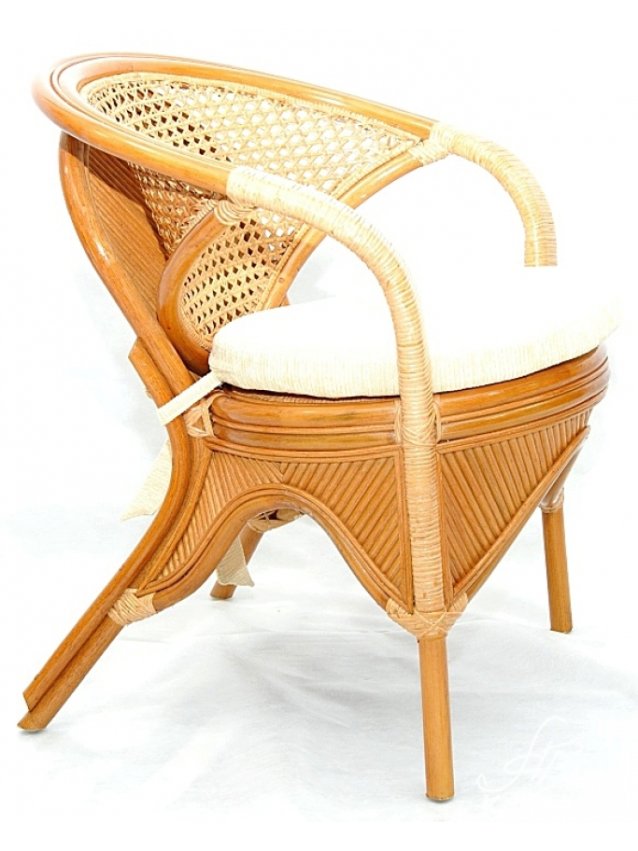 Кресло Rainbow коньяк