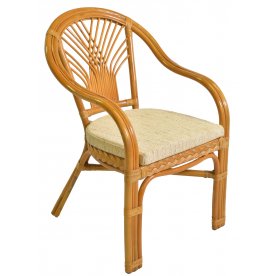 Кресло Йенки коньяк 