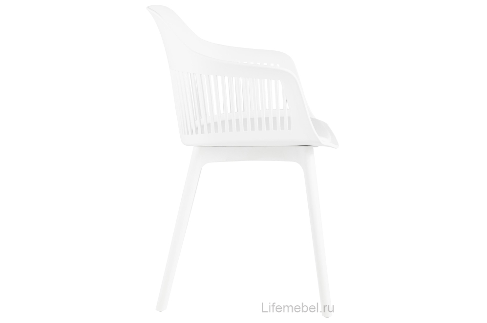 Пластиковое кресло Крокус белое