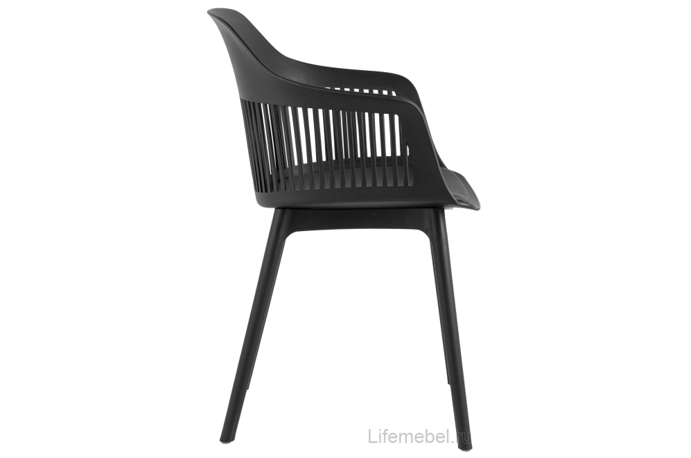 Пластиковое кресло Крокус черное