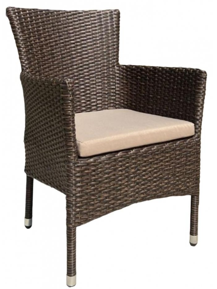 Кресло из ротанга AM-196B коричневое