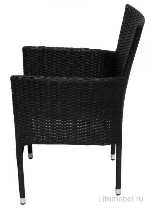 Стул из ротанга Аскер черный