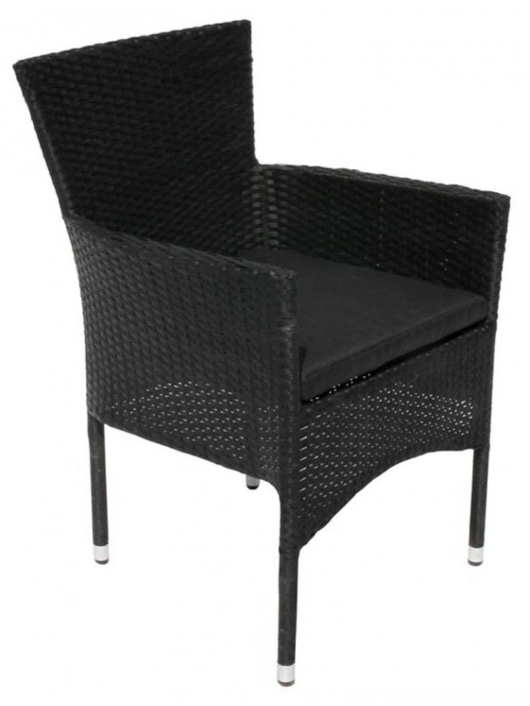 Стул из ротанга Аскер черный