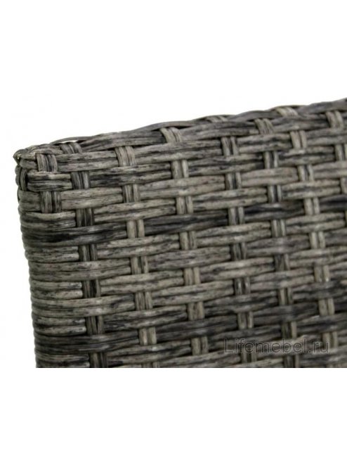 Стул из ротанга Гарда серый