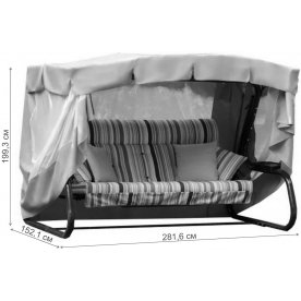 Качели садовые Александрия c1206