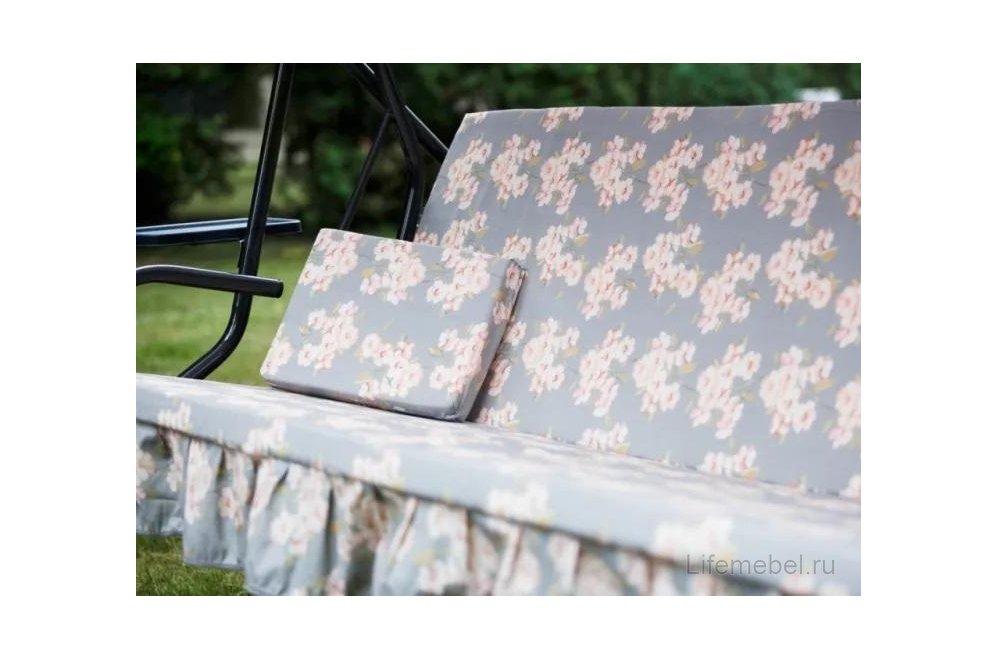 Качели садовые Люкс 2 трехместные